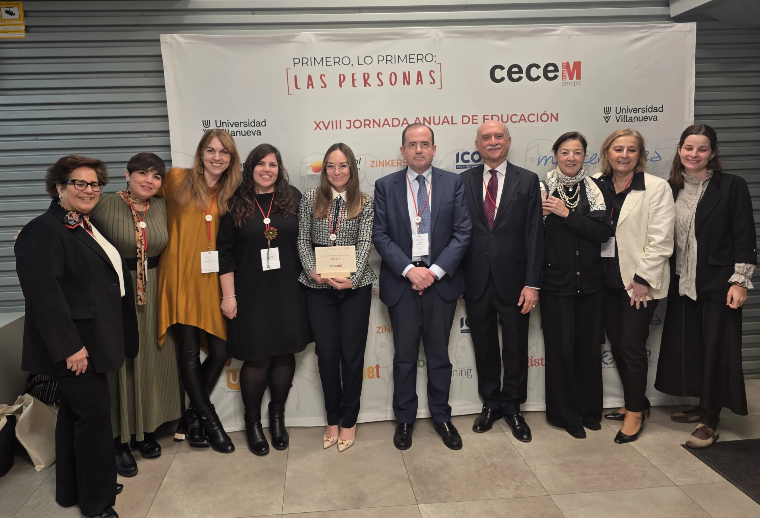 Lire la suite à propos de l’article MOPE reçoit la Reconnaissance des Valeurs Sociales décernée par CECE Madrid
